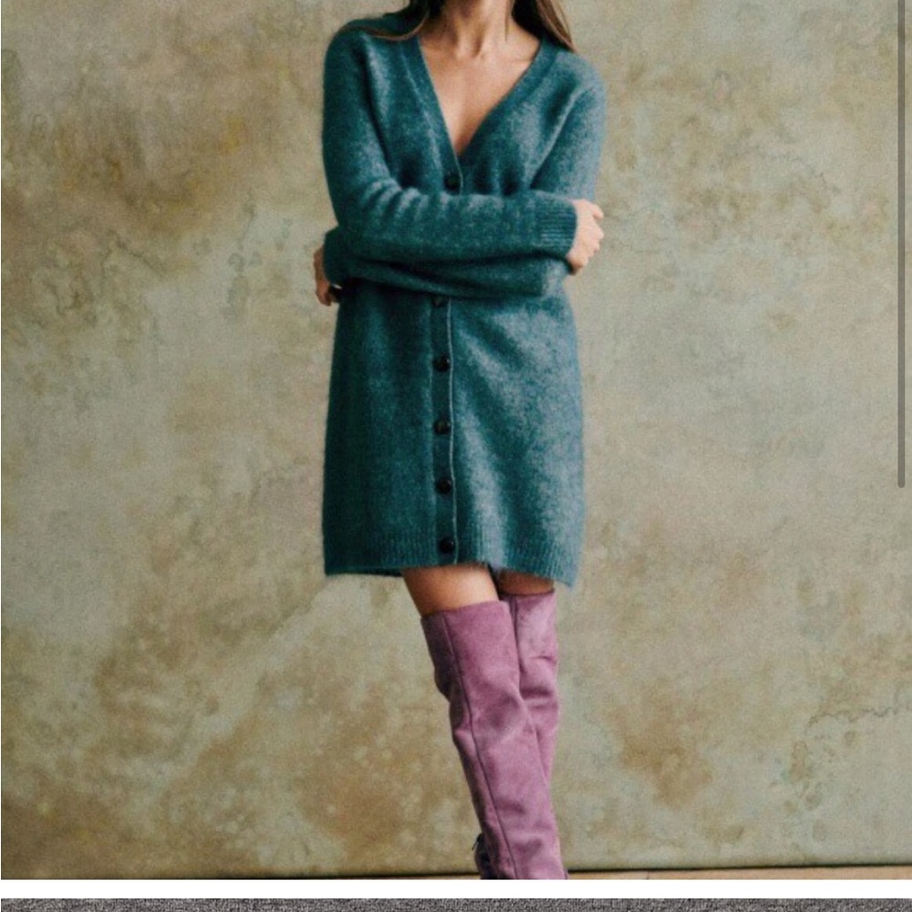 Sezane sweater dress